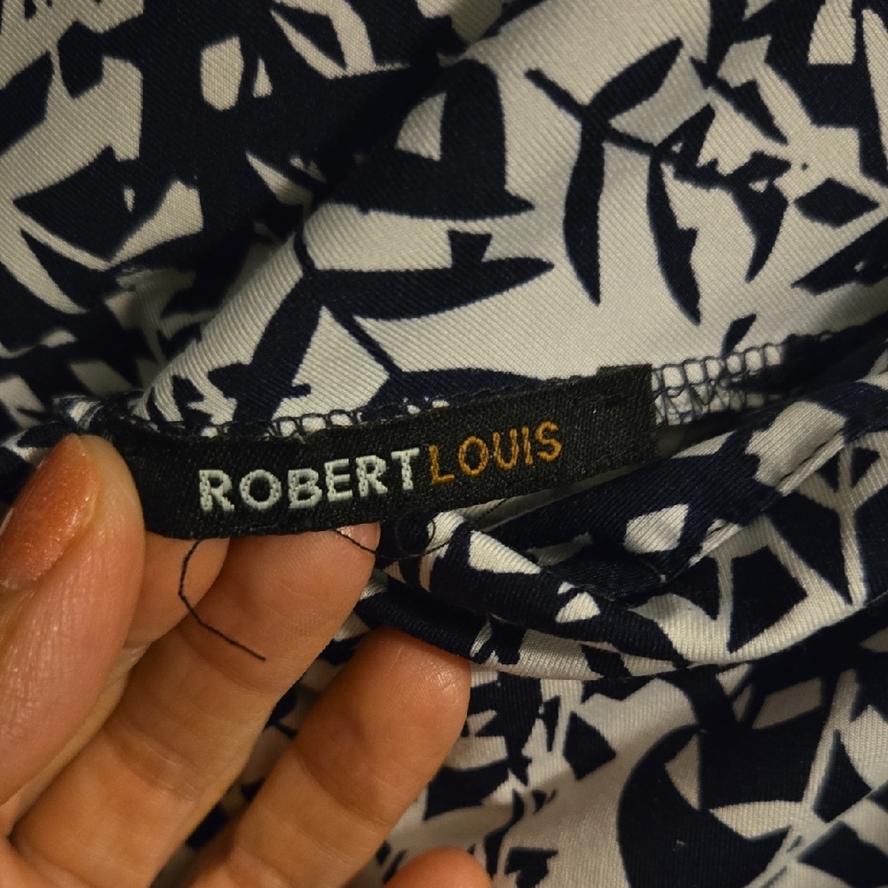 Robert Louis Black and White Pleated Maxi Skirt - Picture 2 of 5